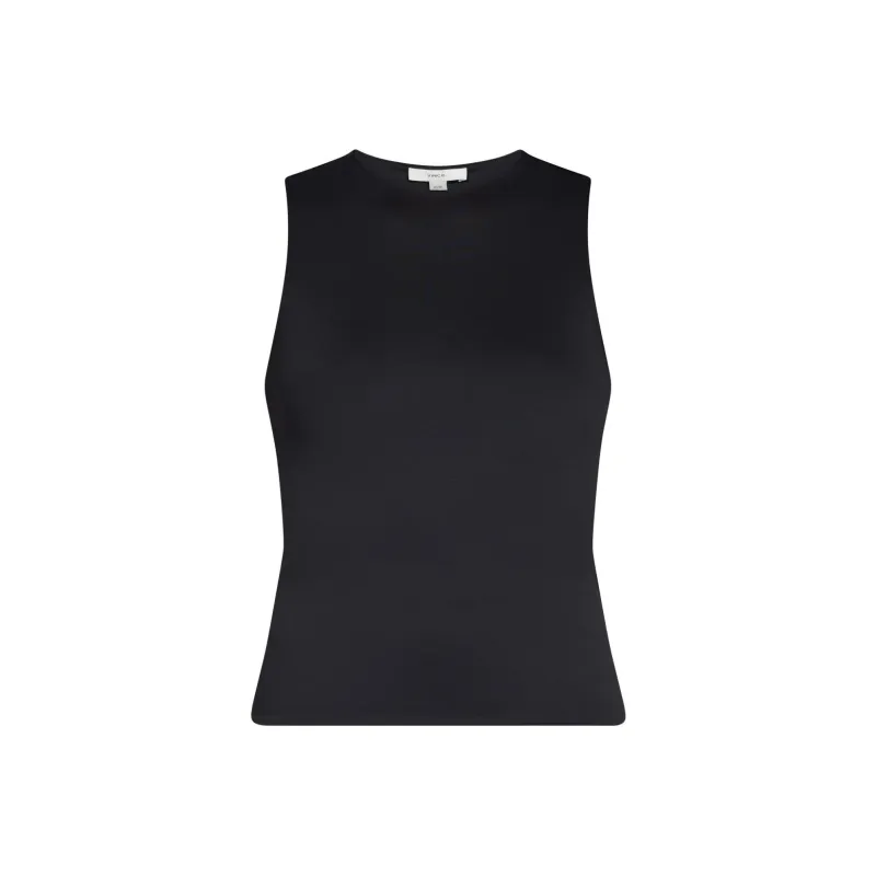 VINCE Round neck Tank Top-0