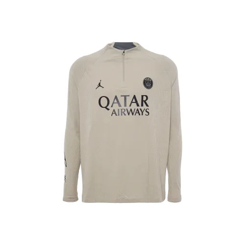 JORDAN PSG Soccer Jerseys Men Stone Color