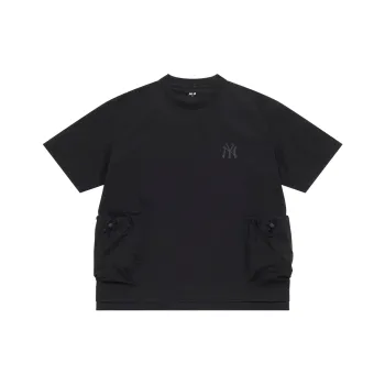 MLB Basic Collection New York Yankees SS25 T Shirt Unisex Black
