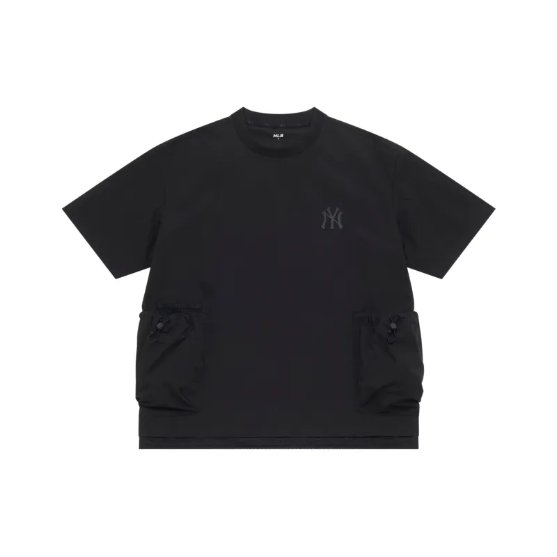 MLB Basic Collection New York Yankees SS25 T Shirt Unisex Black-0