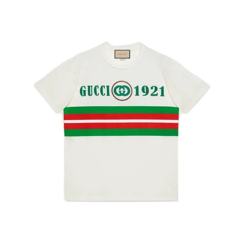 GUCCI 1921 T Shirts Women's White-0