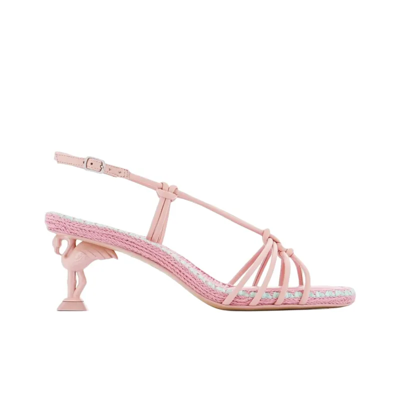 Sophia Webster Flo Copacabana One Strap Sandals 6cm Women's Pink-1