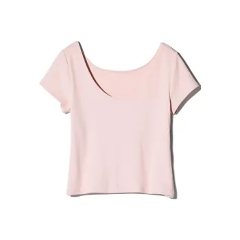 UNIQLO T Shirt Women's Pastel Pink