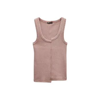 ZARA Tank Tops Women's Purple