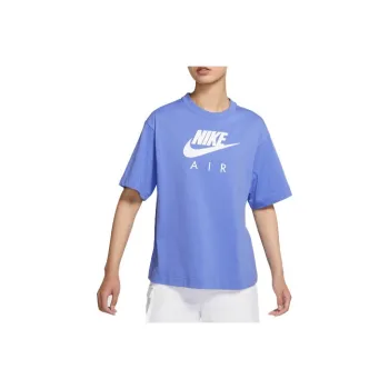 Nike Drop Shoulder Sleeve T Shirt Women's Sapphire Blue