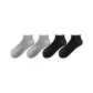 2 Light Gray+2 Black