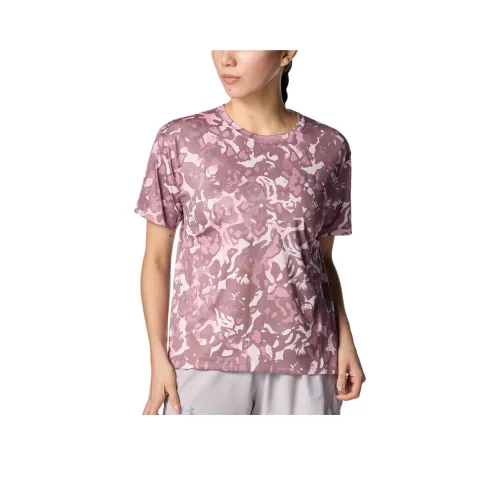 Under Armour Tech Drop Shoulder Sleeve T Shirt Women's Pink