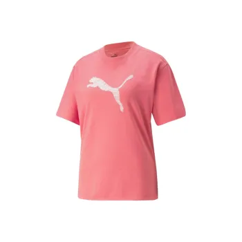 PUMA Dealer Tailored Golf Drop Shoulder Sleeve T-Shirt Women's Pink