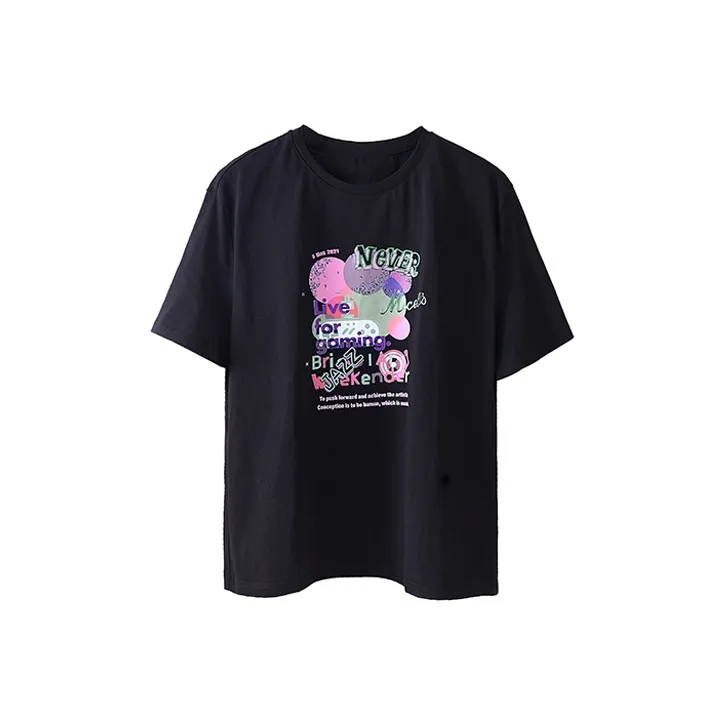 MITUAN T Shirts Women's Black-0