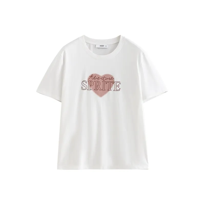 Initial Language T Shirt Women's-0