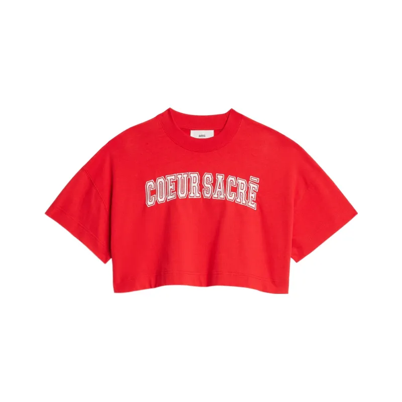 AMIPARIS SS23 T Shirt Women's Red-0