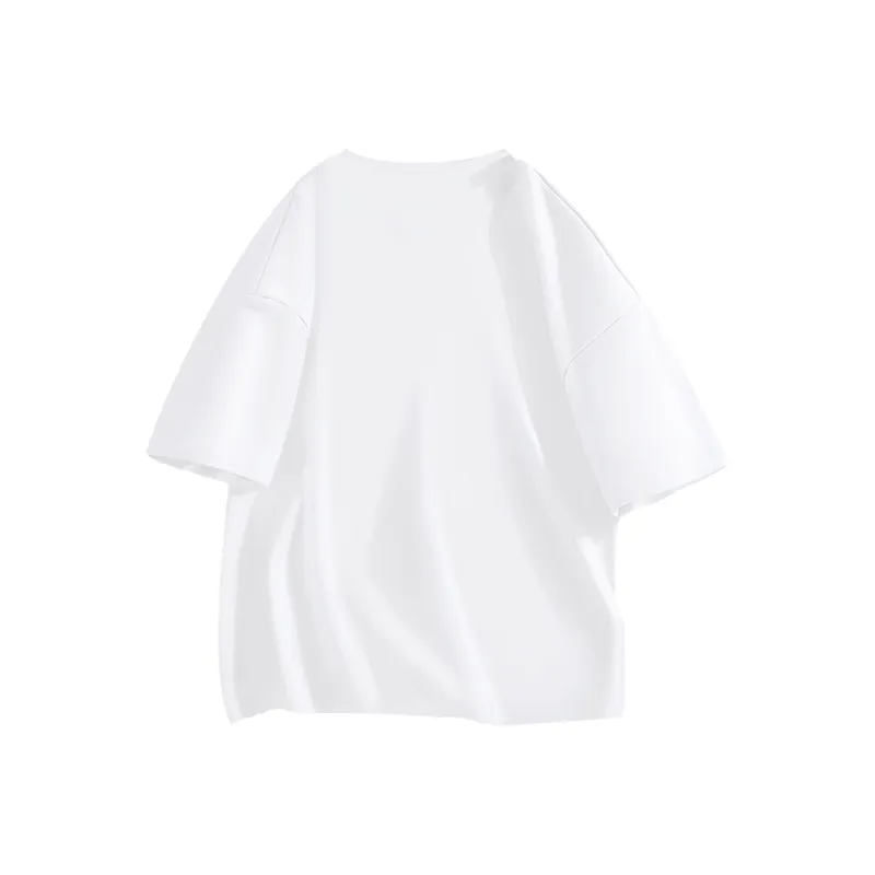 Cotton Drop Shoulder Sleeve T Shirt Women's-6