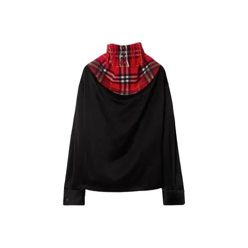 Burberry Attached scarf Top