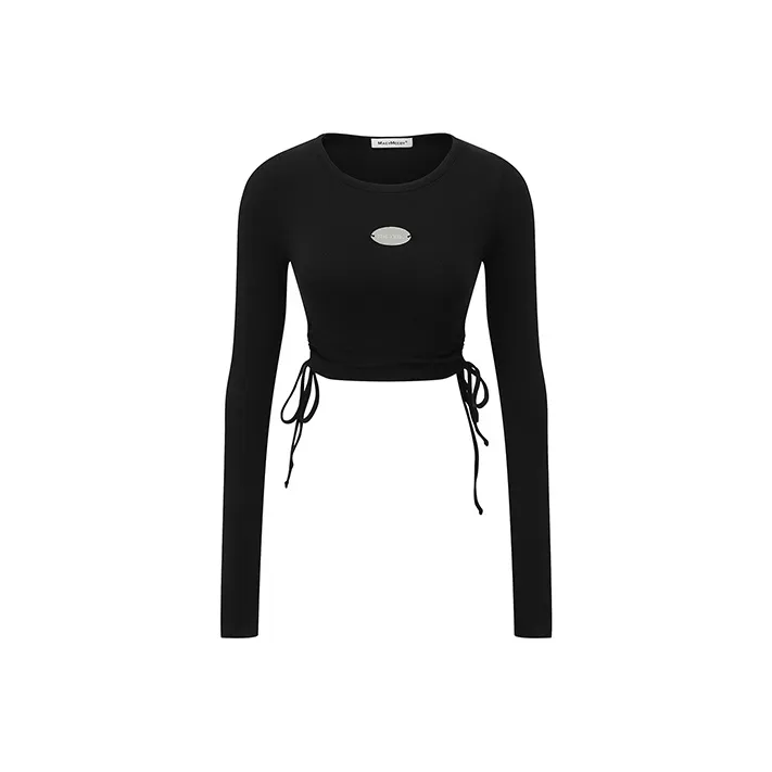 MacyMccoy Long-Sleeved T-Shirt Women's Black-0