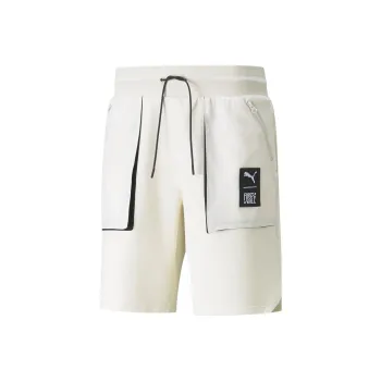 PUMA First Mile Is A Recyclable And Eco friendly Series Sports Shorts Men Ivory White