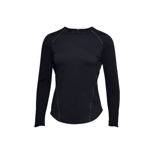 Under Armour Raglan Sleeve T Shirt Women's Black