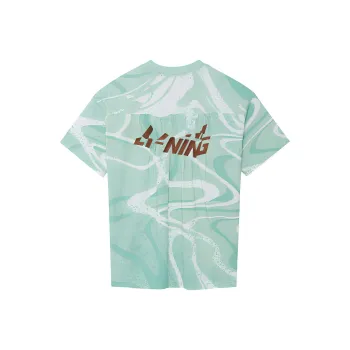 LiNing T Shirts Women's Verdant Leaf Green