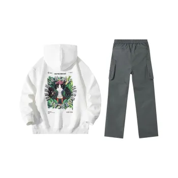 Hepburn Cat Sweatshirt Sets Unisex