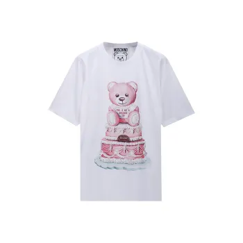 MOSCHINO Teddy T Shirts Women's White