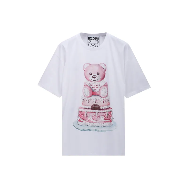 MOSCHINO Teddy T Shirts Women's White-0