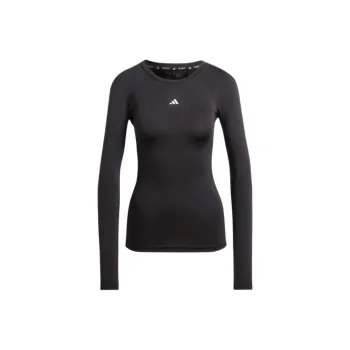 Adidas Women's Techfit Long Sleeve Long Sleeve Top Black