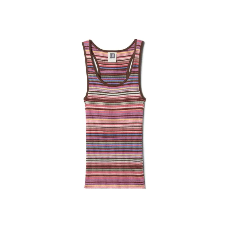 GAP Madhappy Collaboration Tank Tops Women's Dark Purple Red-0