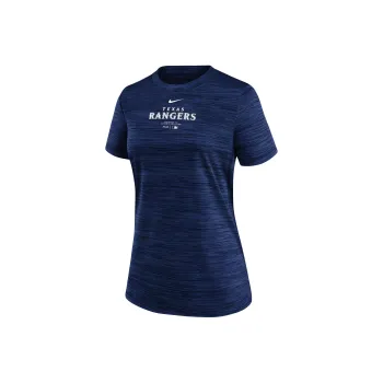 Nike Texas Rangers Authentic Collection Practice Velocity Women's Nike Dri FIT Mlb T Shirt