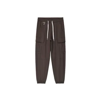 Jeep Casual Pants Unisex Coffee