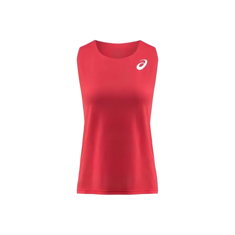 Asics Tank Tops Women's Red-0