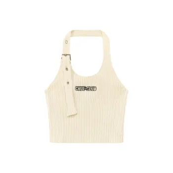 CHUU Tank Top Women's White Apricot