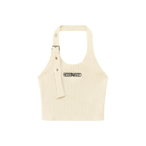 CHUU Tank Top Women's White Apricot-0