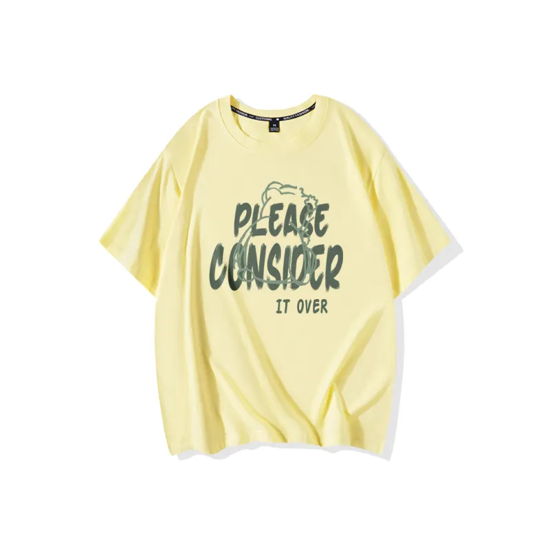 Cotton T Shirts Unisex-22