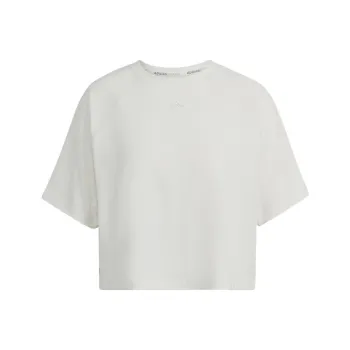 Adidas Crop Tops Women's Gray White