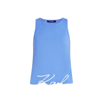 KARL LAGERFELD / Karl Lagerfeld Jeans Logo detail Top