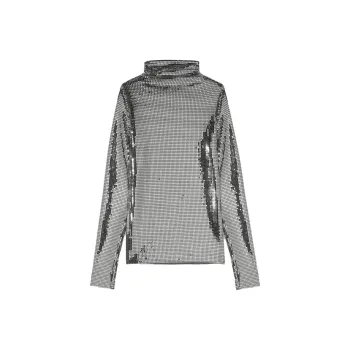 Maje T-Shirts Women's Silver