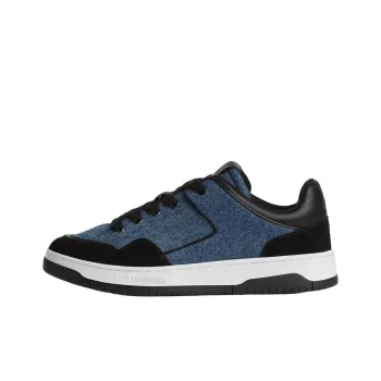 KARL LAGERFELD KLJ KREW Low Top Skateboard Shoes Men's Blue
