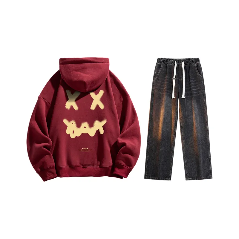 Airwalk Sweatshirt Sets Unisex-12