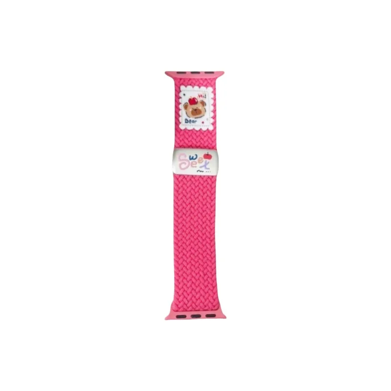 Vobafe Compatibility With Apple Watch Series 9/S8/S7/S10 SE/Ultra 2 Watch Band Apple Compatibility Fabric Material-17