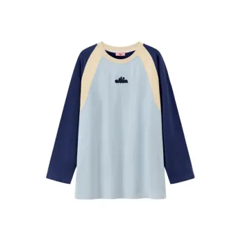 CHUU T Shirts Women's Gray Blue