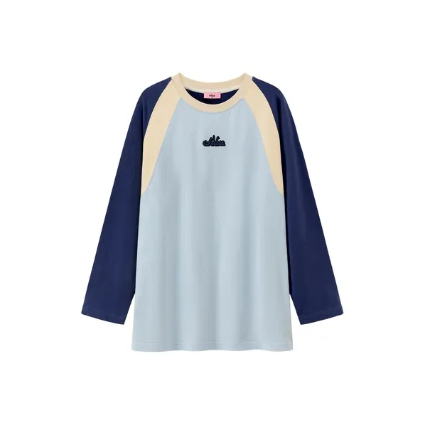 CHUU T Shirts Women's Gray Blue-0