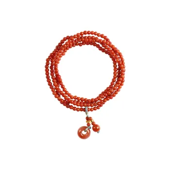 Phoenisess Southern Red Agate Bracelets Unisex
