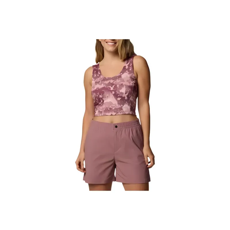 Columbia BoundlessTrek Tank Tops Women's Pink-0
