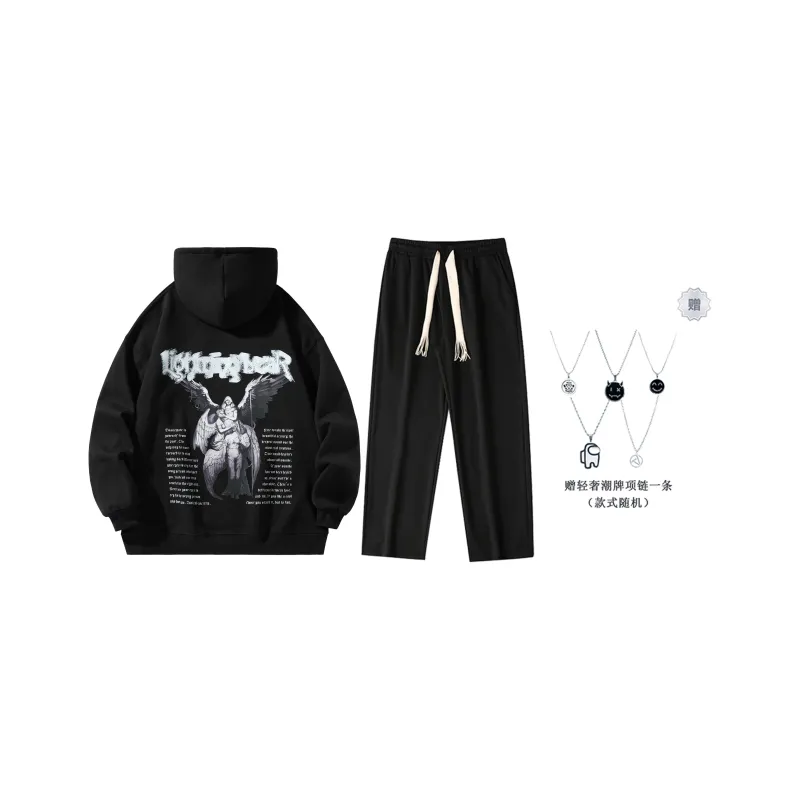 LIGHTNING BEAR Sweatshirt Sets Unisex-0