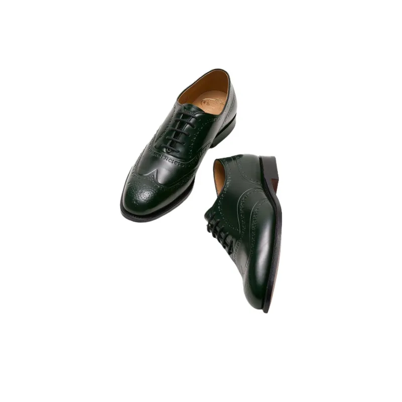CHURCH'S Chetwynd Contour Dress Shoes Men's Dark Green-3