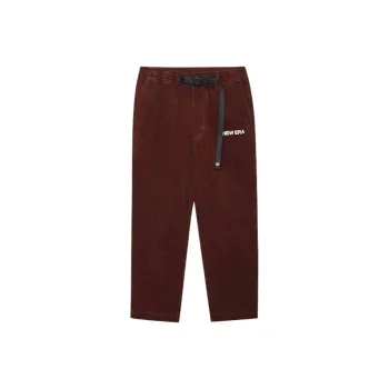 New Era FW24 Casual Pants Unisex Brown