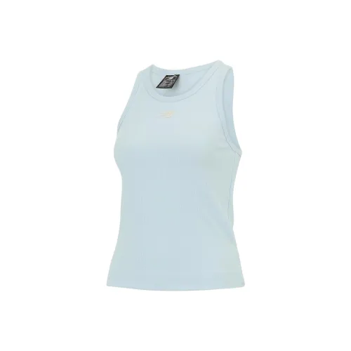 New Balance Tank Tops Women's Stone Mineral Blue