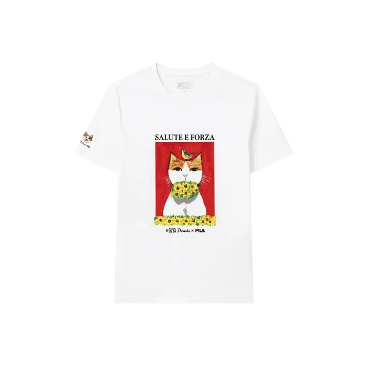 FILA x Pepe Shimada T Shirt Women's White-0