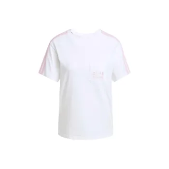 Adidas Free Shipping With AdiClub Lounge Soft Side Pocket Graphic Tee