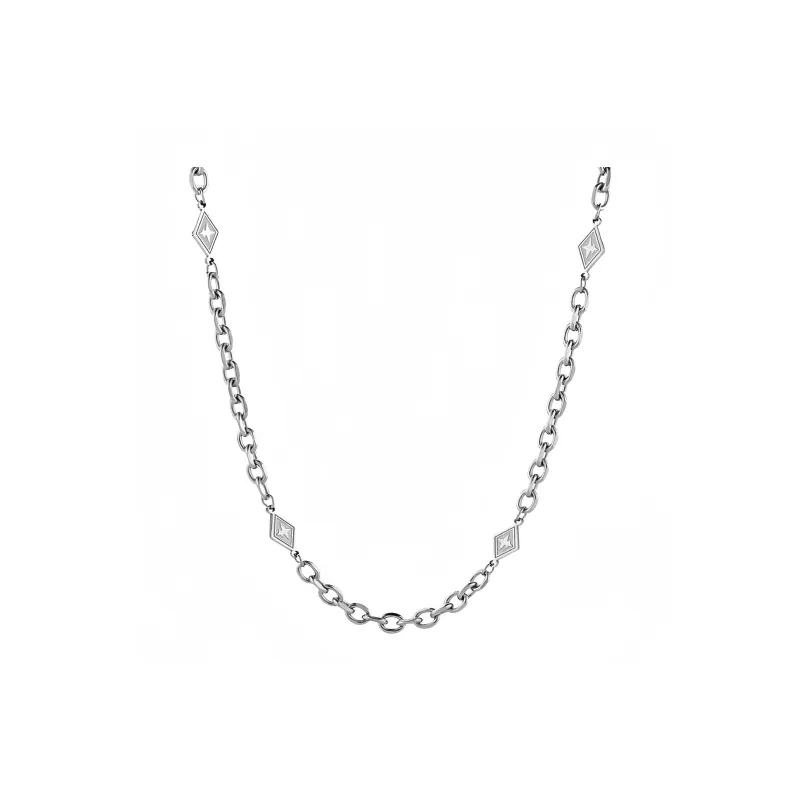 PUENTE 925 Sterling Silver Necklaces Men's-0