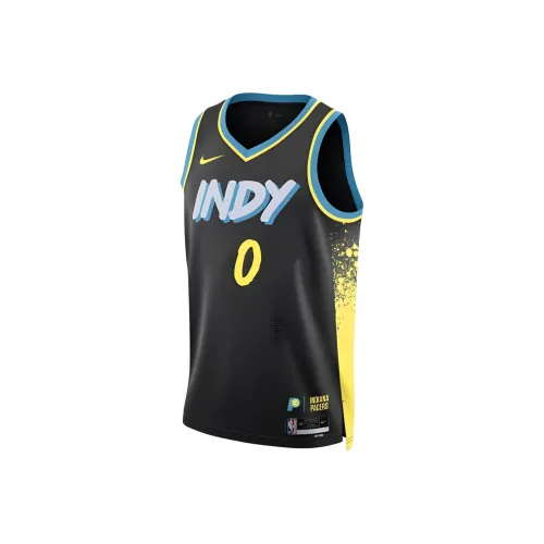 Nike Dri FIT NBA Swingman Tyrese Haliburton Indiana Pacers City Edition 2023/24 Jersey